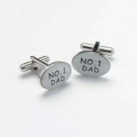 Cufflinks - No. 1 Dad